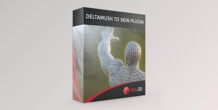 KM-3D DeltaMushToSkin v1.0 for 3ds Max 2013 – 2024