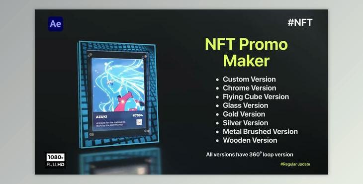 NFT Promo (Videohive 35808681) - AE Project