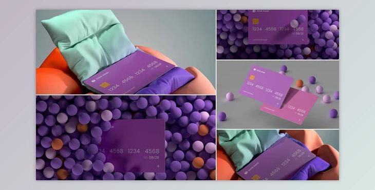 Credit Card Mockup (Videohive 50209576) - AE Project