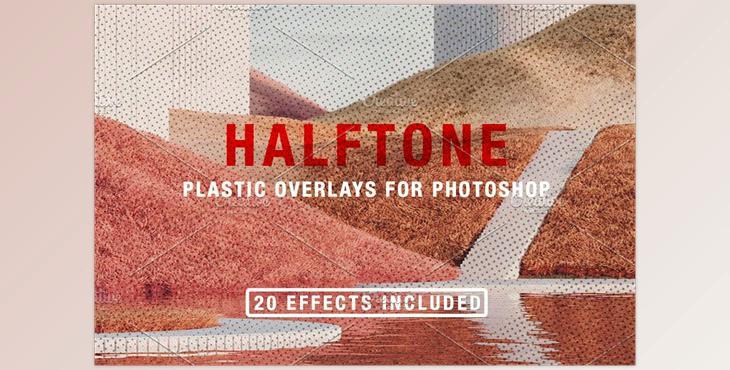 Halftone + Plastic Overlays CreativeMarket-5598574 (PNG)