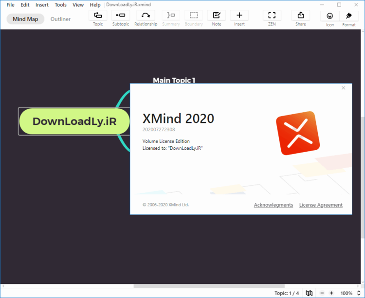 XMind 2025 v25.04.03523 Win / 23.08.02122 macOS