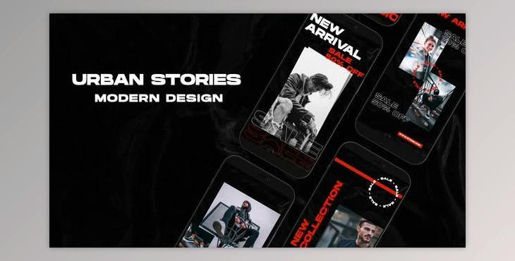 Urban Stories - Premiere Pro (MOGRT) (Videohive 33027831)