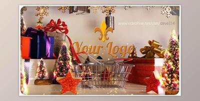 Christmas Shopping Logo (Videohive 18596345)