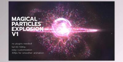 Magical Particles Explosion V1 – Motionarray 784057