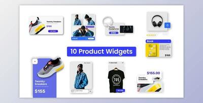 Product Promo Widgets (Videohive 47134616) - AE Project