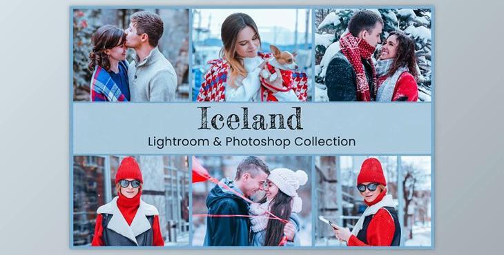 Iceland Lightroom Photoshop LUTs Creativemarket - 6688963