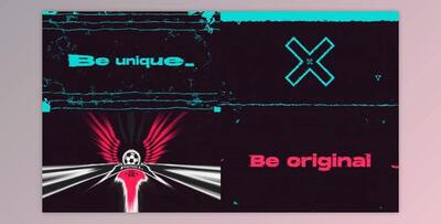 Fresh Glitch Logo Intro (Videohive 28715806) - AE Project