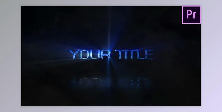 Smoke & Light Title (Videohive 30572660) - PR Project