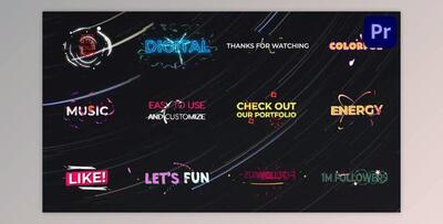 Creative Titles - Premiere Pro MOGRT (Videohive 31874656)