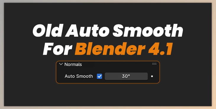 Old Auto Smooth v1.0.2 – For Blender 4.1