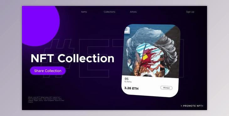 NFT Collection Promo (Videohive 35902679) - AE Project