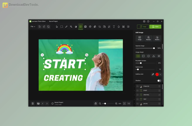 Icecream Photo Editor Pro v1.51 Multilingual + Portable Edition + Patch