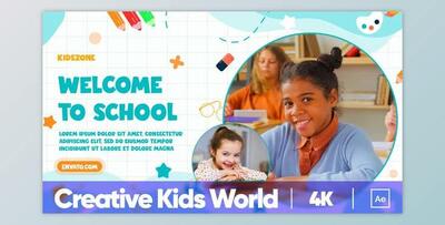 Creative Kids World Promo (Videohive 36240183) - AE Project