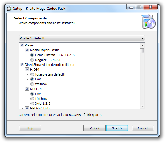 K-Lite Mega Codec Pack 19.0.5