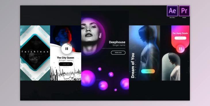 Instagram Unique Music Stories (Videohive 28590768)