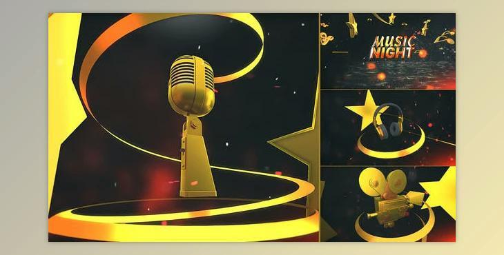 Music Night (Videohive 23197647) - AE Project