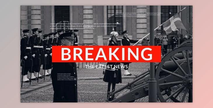 News Intro (Videohive 53619663) - AE Project