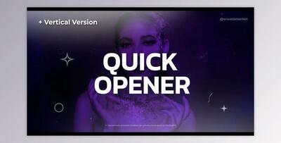 Quick Opener (VideoHive 55331859) - AE Project