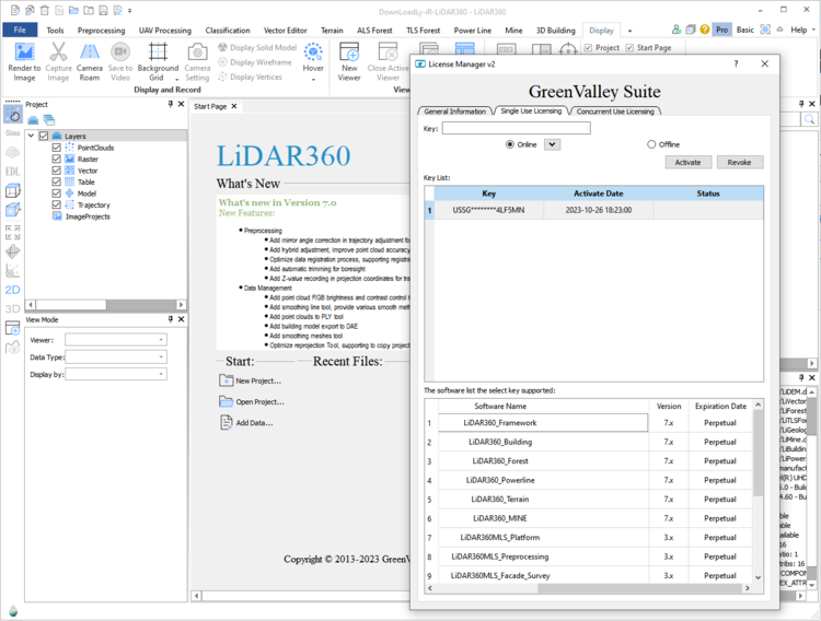 GreenValley LiDAR360 Suite 7.0 x64
