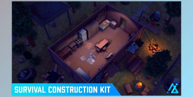 Unreal Engine - POLY - Mega Survival Construction Kit (Engine version 4.24- 4.27, 5.0- 5.2)