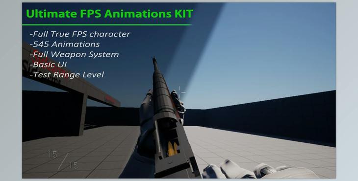 Unreal engine - Ultimate FPS Animations Kit v5.1