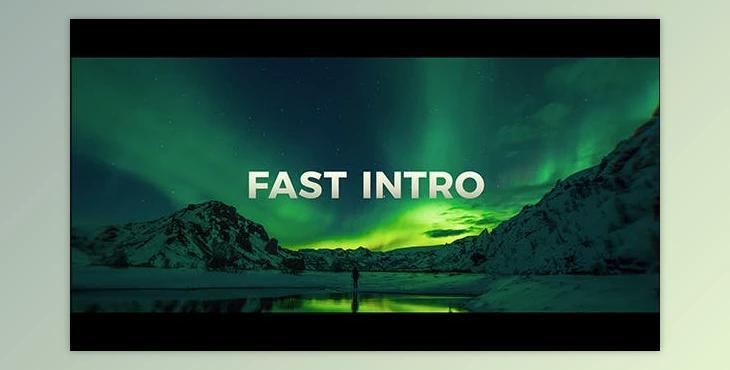 Fast Intro (Videohive 21363903) - AE Project