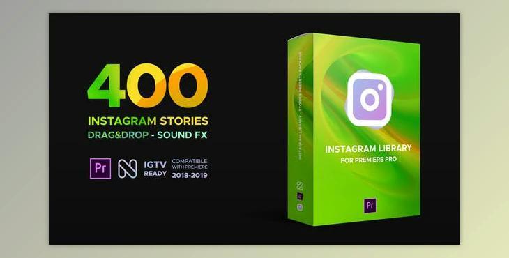 Instagram Library for Premiere Pro (Videohive 23068744) - PR Project