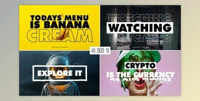 Typography Intro (Videohive 33917099) - AE Project