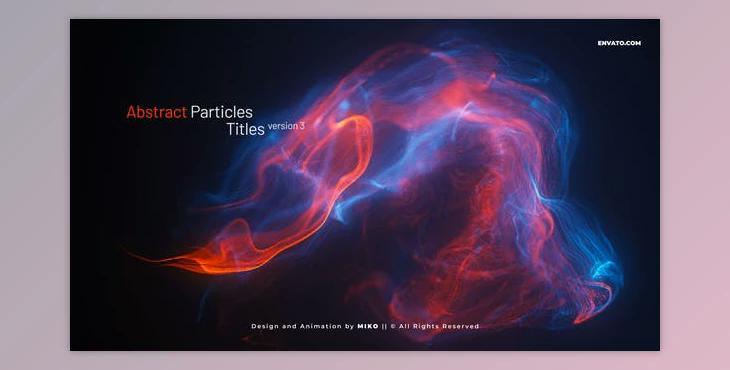 Abstract Particles Titles V3 (Videohive 35989781) - AE Project
