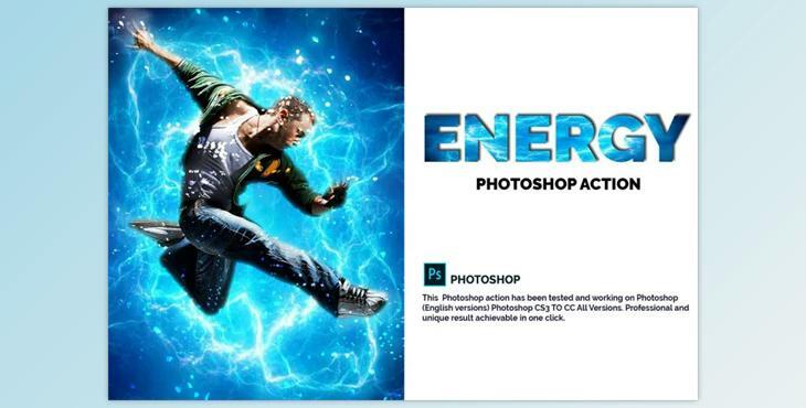 Energy Photoshop Action CreativeMarket-4809089