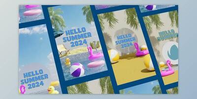 Summer Stories (Videohive 52362580) - AE Project