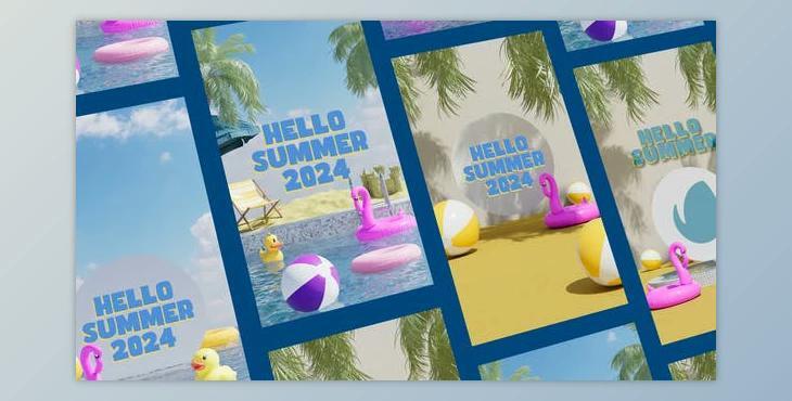 Summer Stories (Videohive 52362580) - AE Project