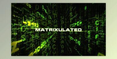 Matrixulated (Videohive 8780857) - AE Project