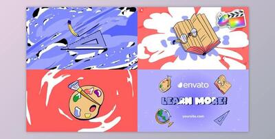 Education Morphing Logo for FCPX (Videohive 54217237)