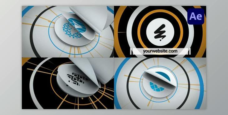 Flip Flap Logo Reveal for After Effects (Videohive 54992631) - AE Project