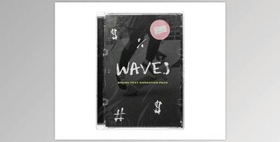 Video Milkshake WAVES – BRUSH ANIMATED FONT PACK