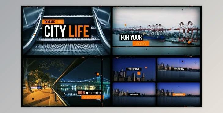 Dynamic Show CITY LIFE (Videohive 12868241) - AE Project