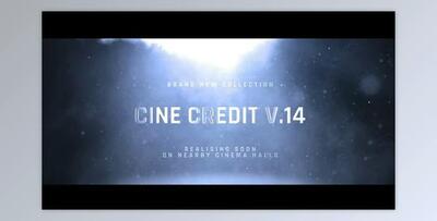 Cine Credit V.14 (Videohive 31980430) - AE Project