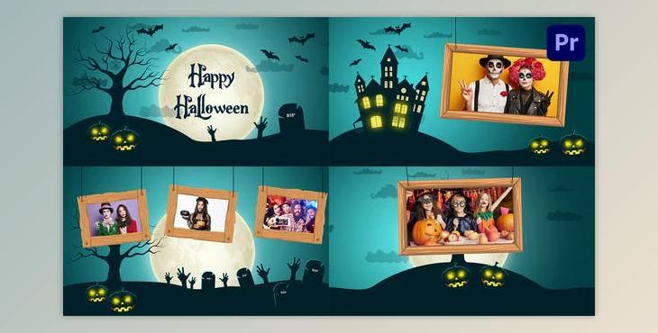 Halloween Opener Mogrt 160 (Videohive 34110325)