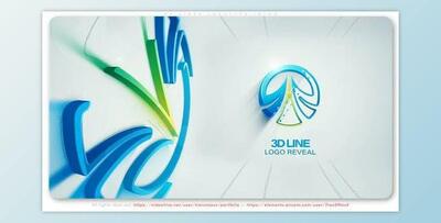 3D Lines Logotype Intro (Videohive 53450107) - AE Project