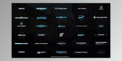 Animated Cool Titles (Videohive 22735722) - AE Project