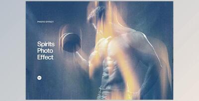 Spirits Photo Effect CreativeMarket - 6883102