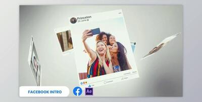 Facebook intro (Videohive 40771266) - AE Project