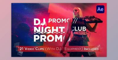 DJ Night Club Promo (Videohive 12130527) - AE Project