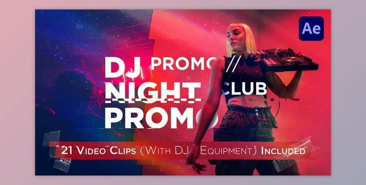 DJ Night Club Promo (Videohive 12130527) - AE Project