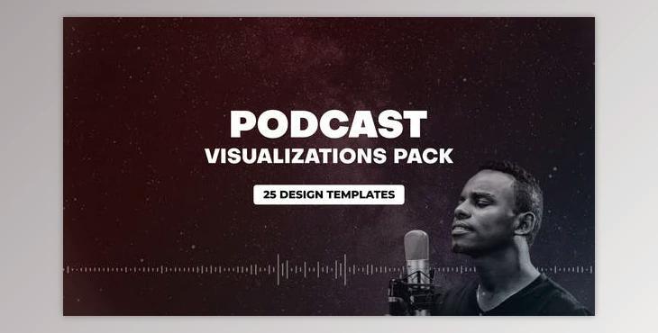 Podcast Audio Visualization Pack (Videohive 31013297) - AE Project