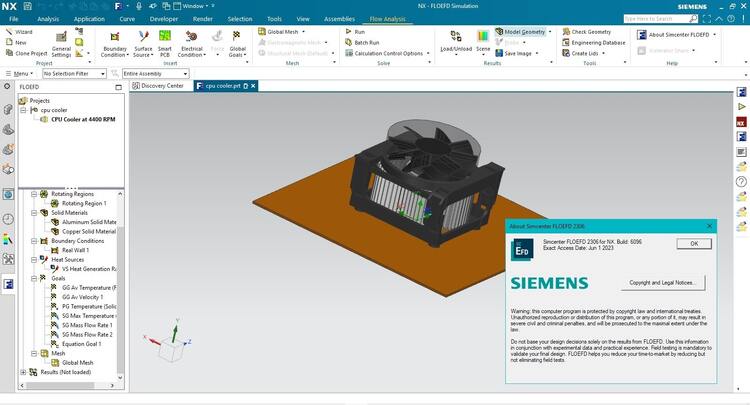 Siemens Simcenter FLOEFD 2412 v6737 For NX/Simcenter 3D/Solid Edge
