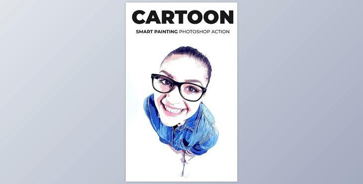 Graphicriver – Cartoon Smart Painting 21322571 (PSD)