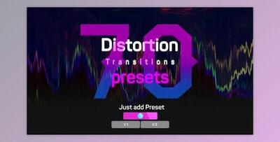 Distortion Transitions Presets 2 (Videohive 36662825) - PR Project