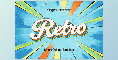 Retro Comic Text Effect - 92477627